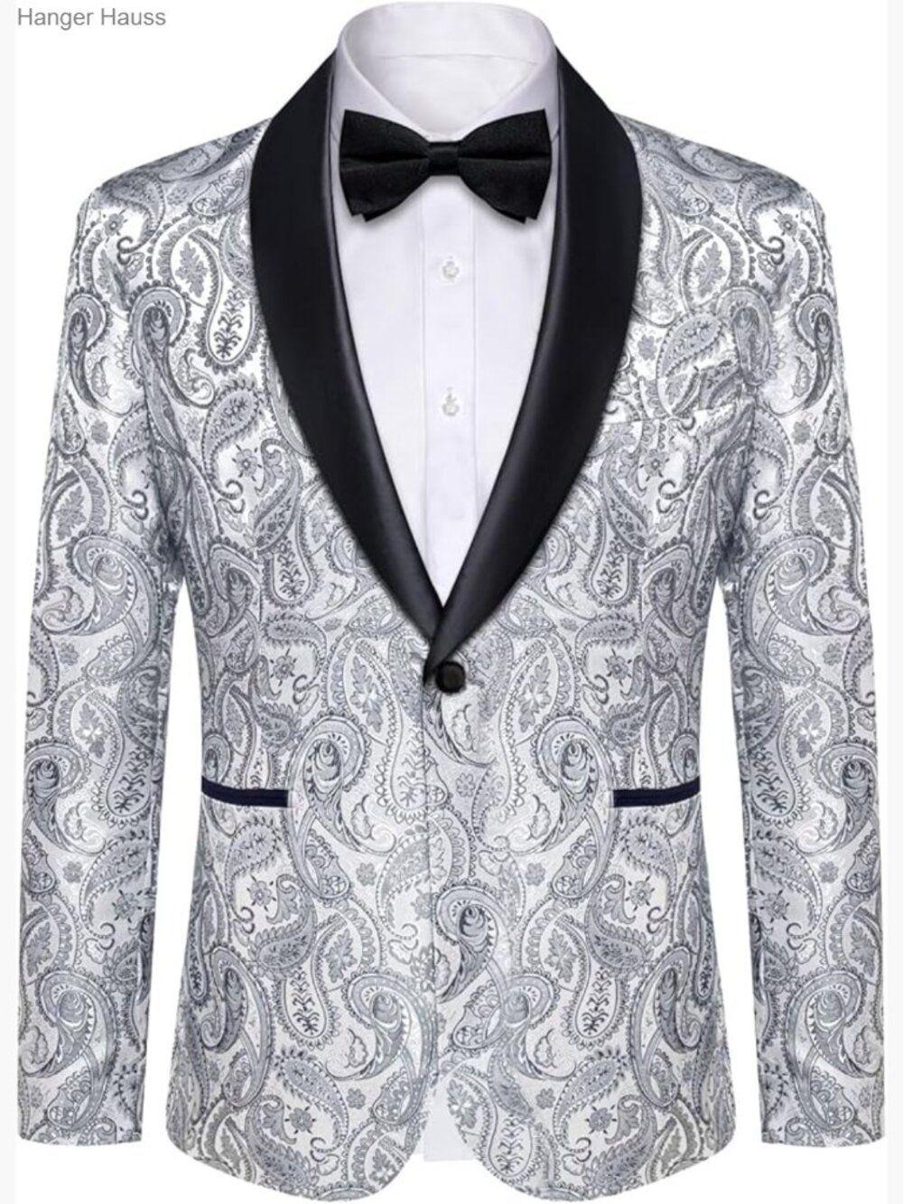 One Button Shawl Lapel Tuxedo Sport Coat Blazer Jacket
